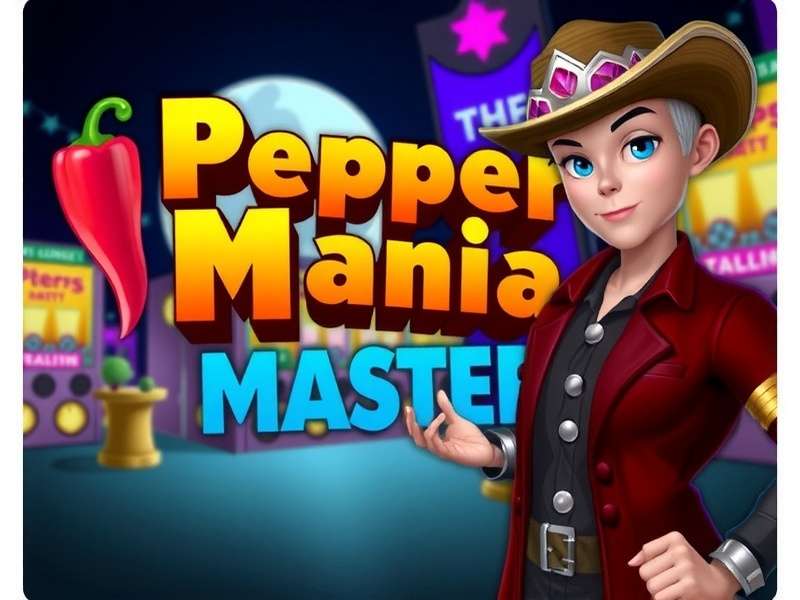 Pepper Mania Master Game Banner